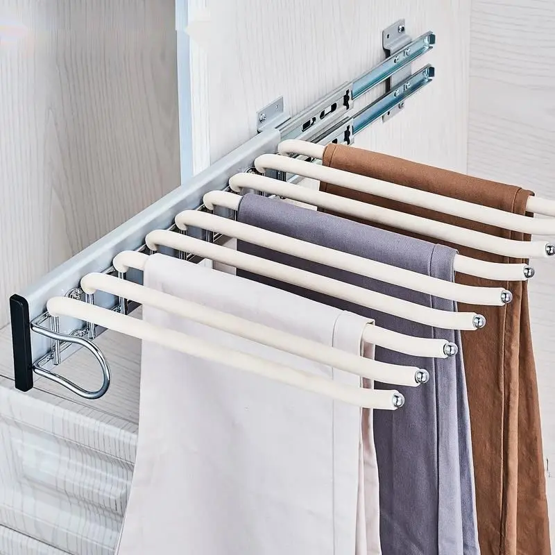 Wholesale Trouser Hanger Steel Trousers Rack High Quality Alumina Pants Hangers