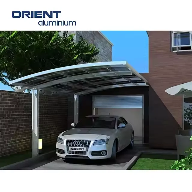 Free Standing Car Carport Shelter Aluminum Frame Carports Car Garage Canopy Cantilever Carport Outdoor Garage Shelter