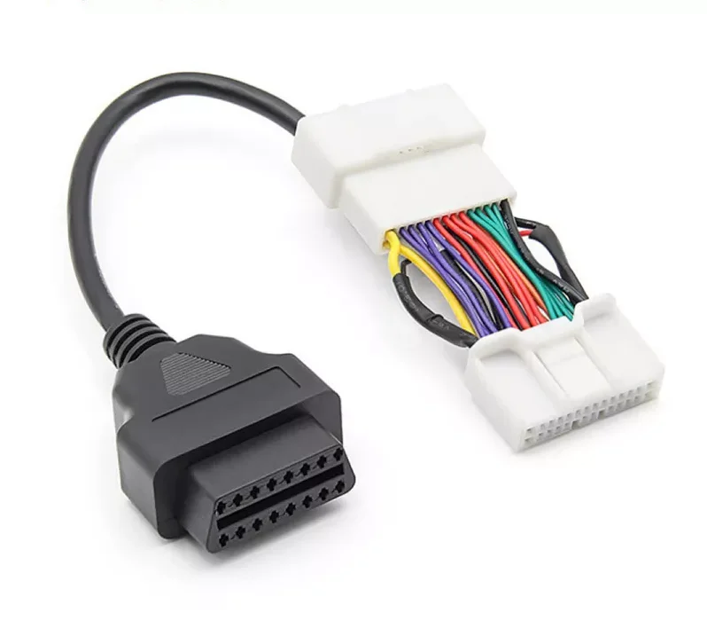 OBD к OBD2 16 Pin разъем адаптера Tesla 26 для модель 3 2019 2020 2021