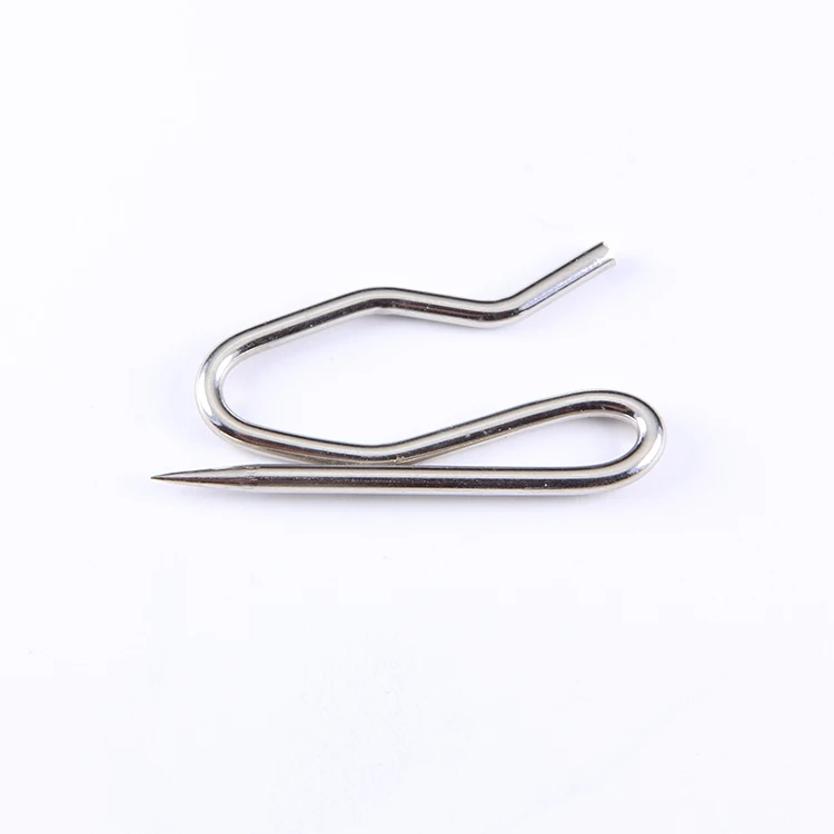 Rustproof Heavy Duty 11/2 inch Pin on hook Drapery hook for Window Curtain Door Curtain Shower Curatin
