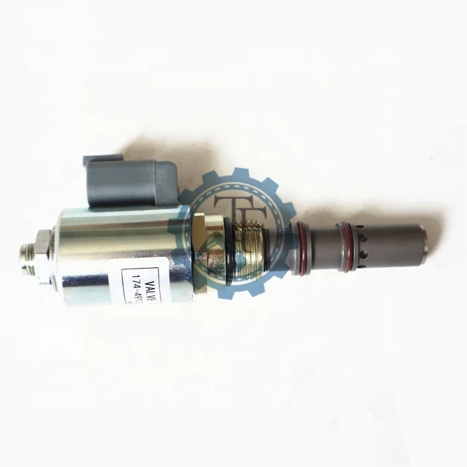 EXCAVATOR 174-4913 1744913 SOLENOID VALVE GROUP 0.40KG FOR 521B 522B 568 FM LL 950G 950G II 962G  CONSTRUCTION MACHINERY PARTS