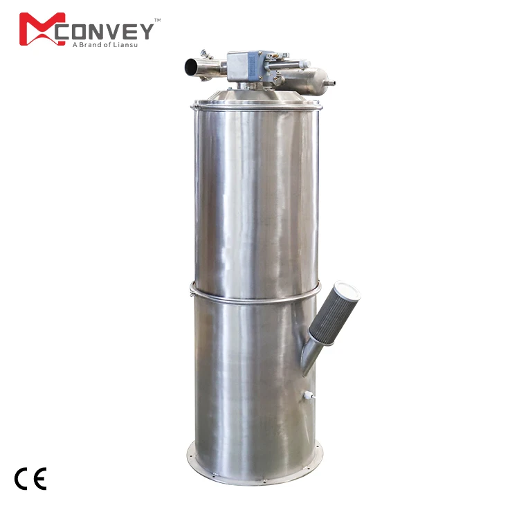 Automatic plastic PVC material vacuum powder feeder machine