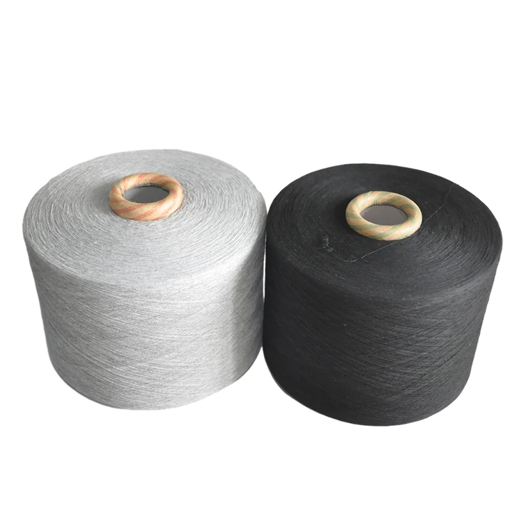 20s 30s 40s Recycle Knit Yarn Wholesalers Regenerated Cotton Blended Open End Yarn For Circular Knitting