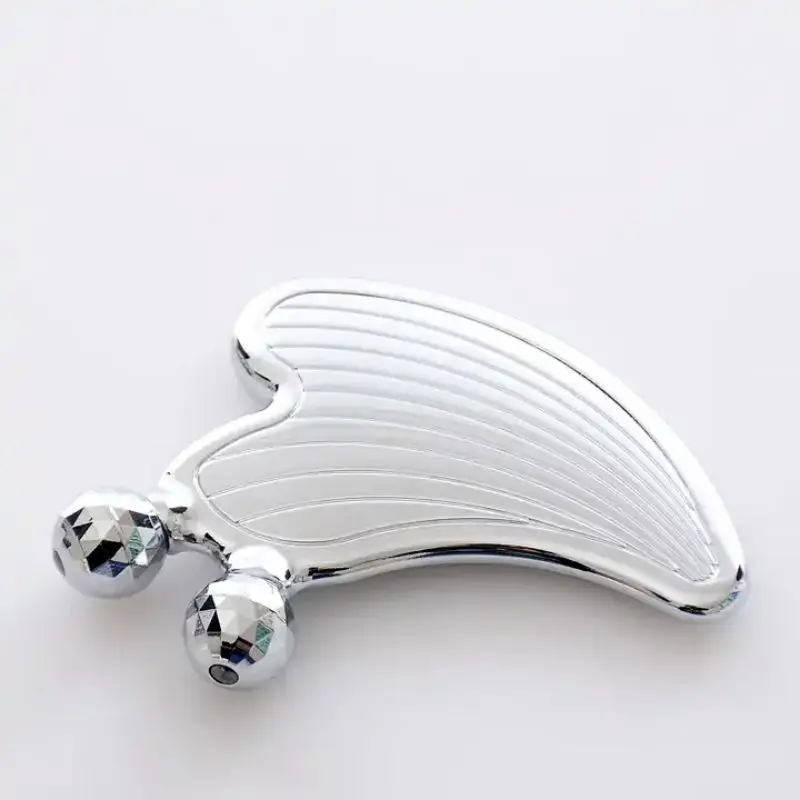 Fish Scraping Board Massager Facial Lift Magnetic Unclogging Tendon Roller Massage Tui Na