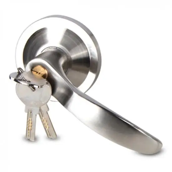 Entry Levers Wave Style with Keys