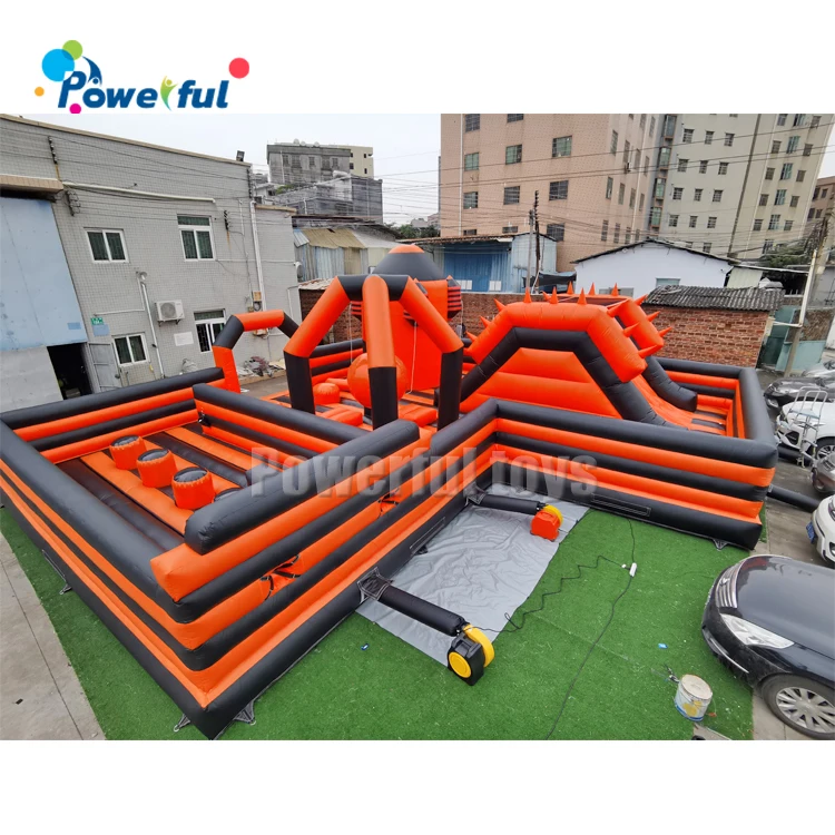 CommercialCustomized Inflatable Theme Park Giant Inflatable Indoor Park Bounce House Giant Inflatable