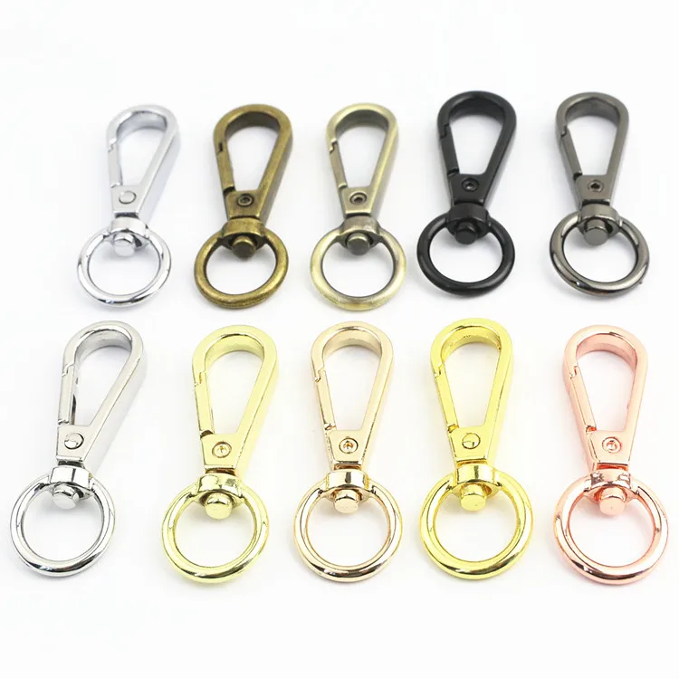 13mm Alloy Keychain Clasps Bag Hardware Accessories Handbag Strap Connection Dog Buckle