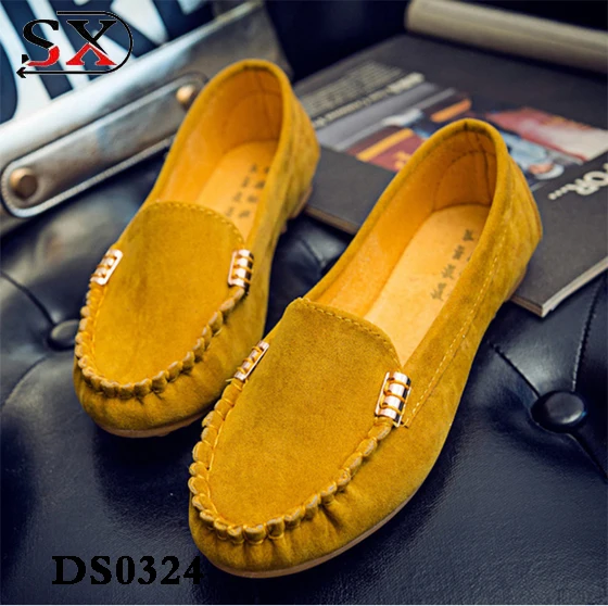 Hot Selling Casual Flat Women Shoes China Factory High Quality Ladies Flat Shoes
