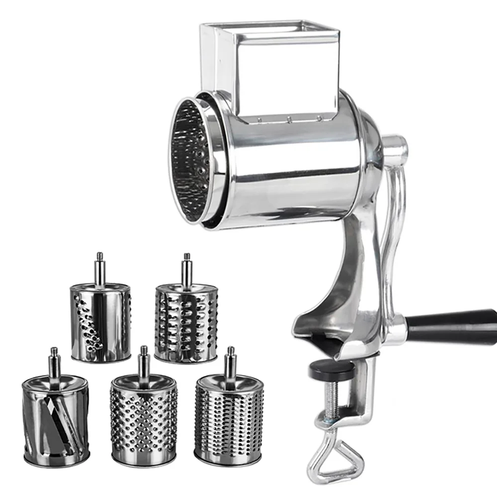 
Multifunctional Kitchen Food Salad Maker Vegetable Slicer and Grater Tools With Clamp 