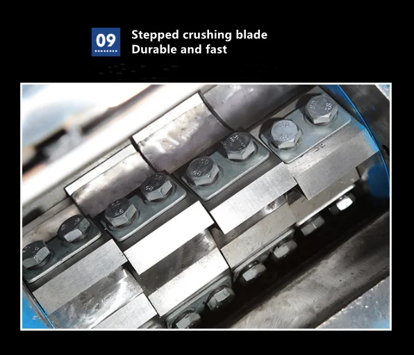 China PET Bottle Flake Plastic Recycled Industrial Rubber Compound Crusher Machine