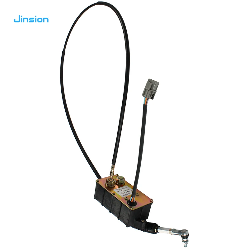 JINSION Drop shipping excavator parts 24V Solar340LC-V Throttle Motor ASS for Daewoo Doosan stepper motor 523-00006 523-00008