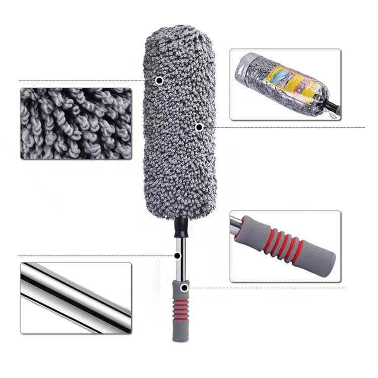 Retractable car dust cleaner brush car supplies wax floating ash car cleaning brush