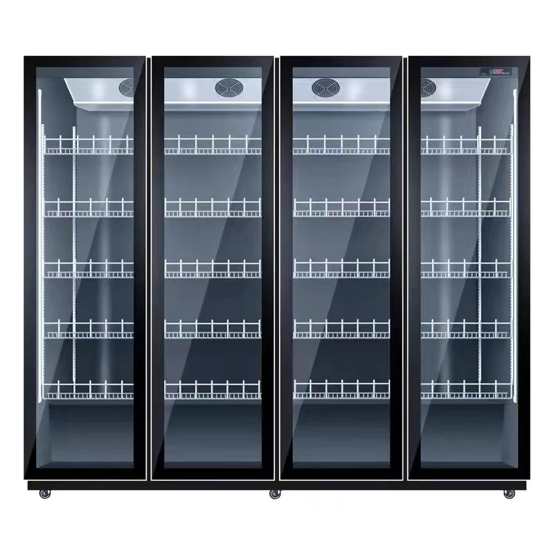 Hot sale  Professional Display Chiller display refrigerator freezer Upright Display Commercial Beverage Cooler