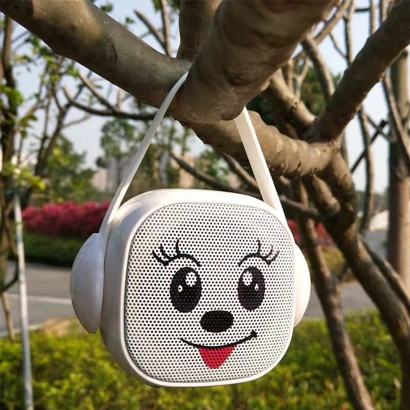 A12 hifi loudspeaker caixa de som boombox portable parlante portatil,bt speaker wireless,Cute cartoon Blue tooh speaker outdoor