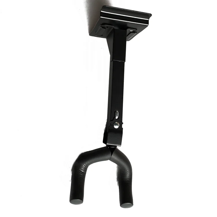 Настенное крепление-вешалка для гитары, регулируемый крючок, держатель-подставка для гитары