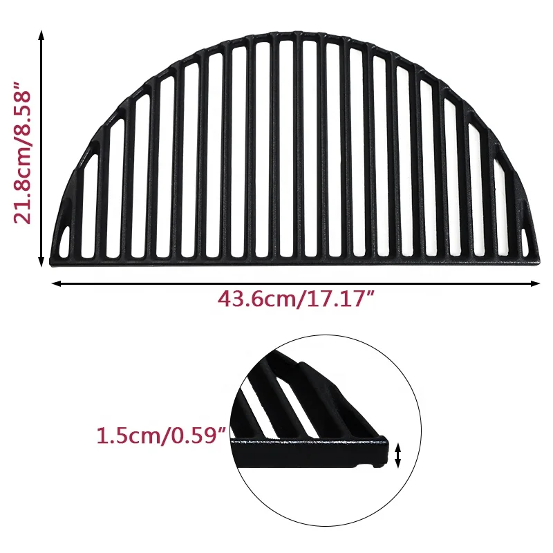 Принадлежности для гриля эмалированная чугунная решетка