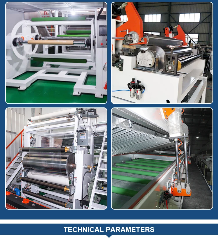 multifunctional adhesive tape pet film opp film coating machine