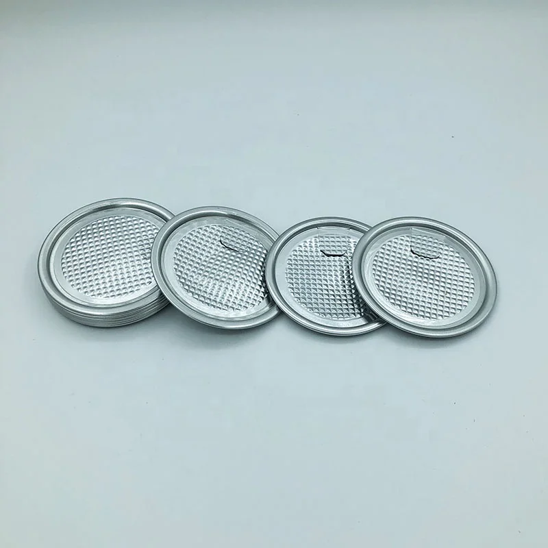 300# 73.3mm Aluminum  top peel off easy open lid