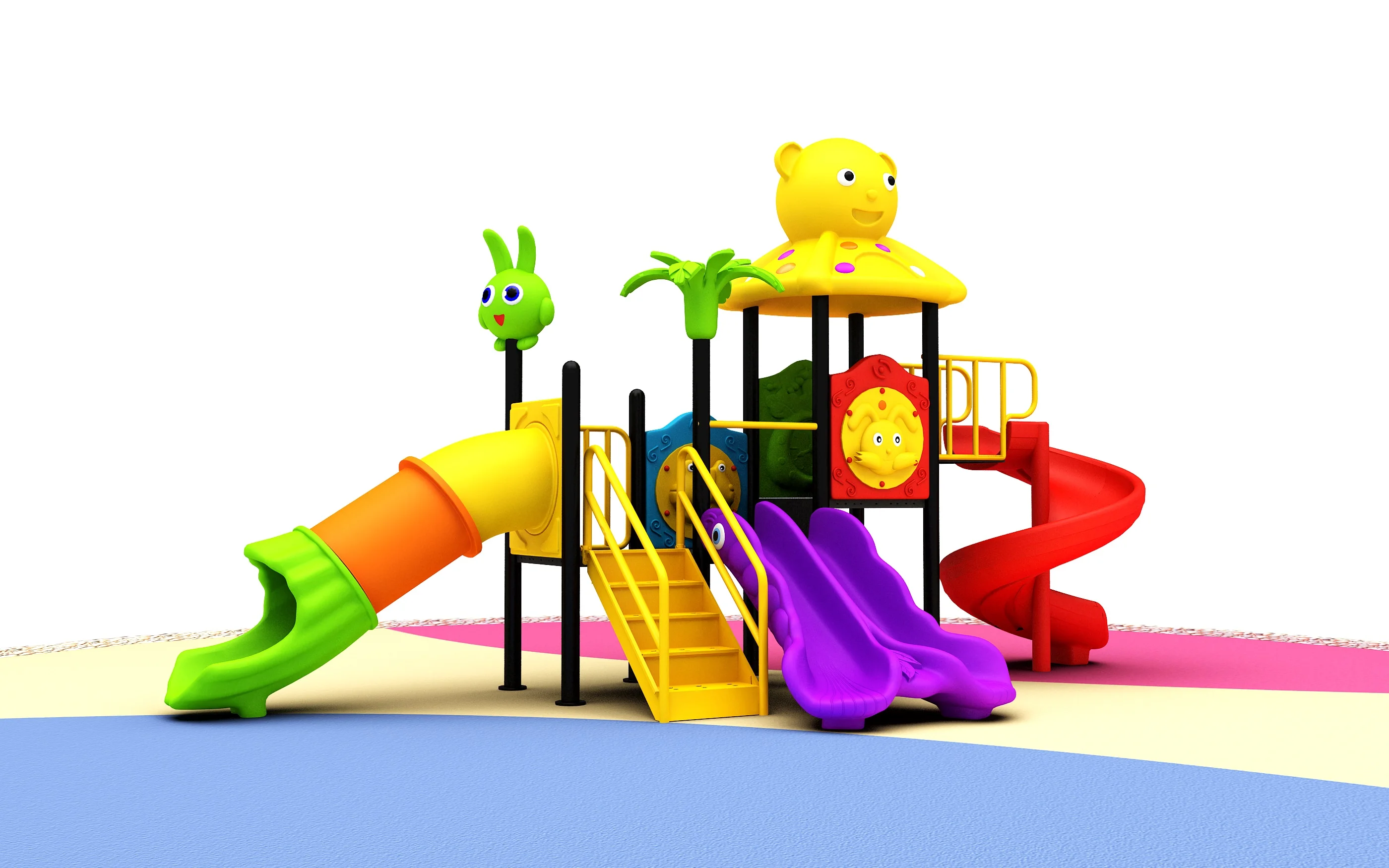 New Coming  Kindergarten Children Big Outdoor Playground Manufacturer For Sale