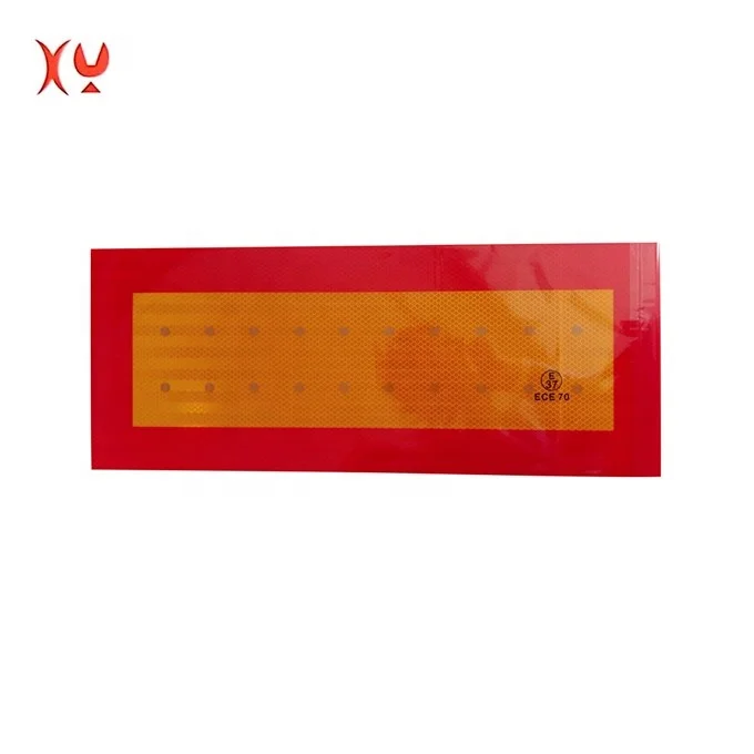 Personalize Design Reflective Film Aluminum Sheet plate for rear truck