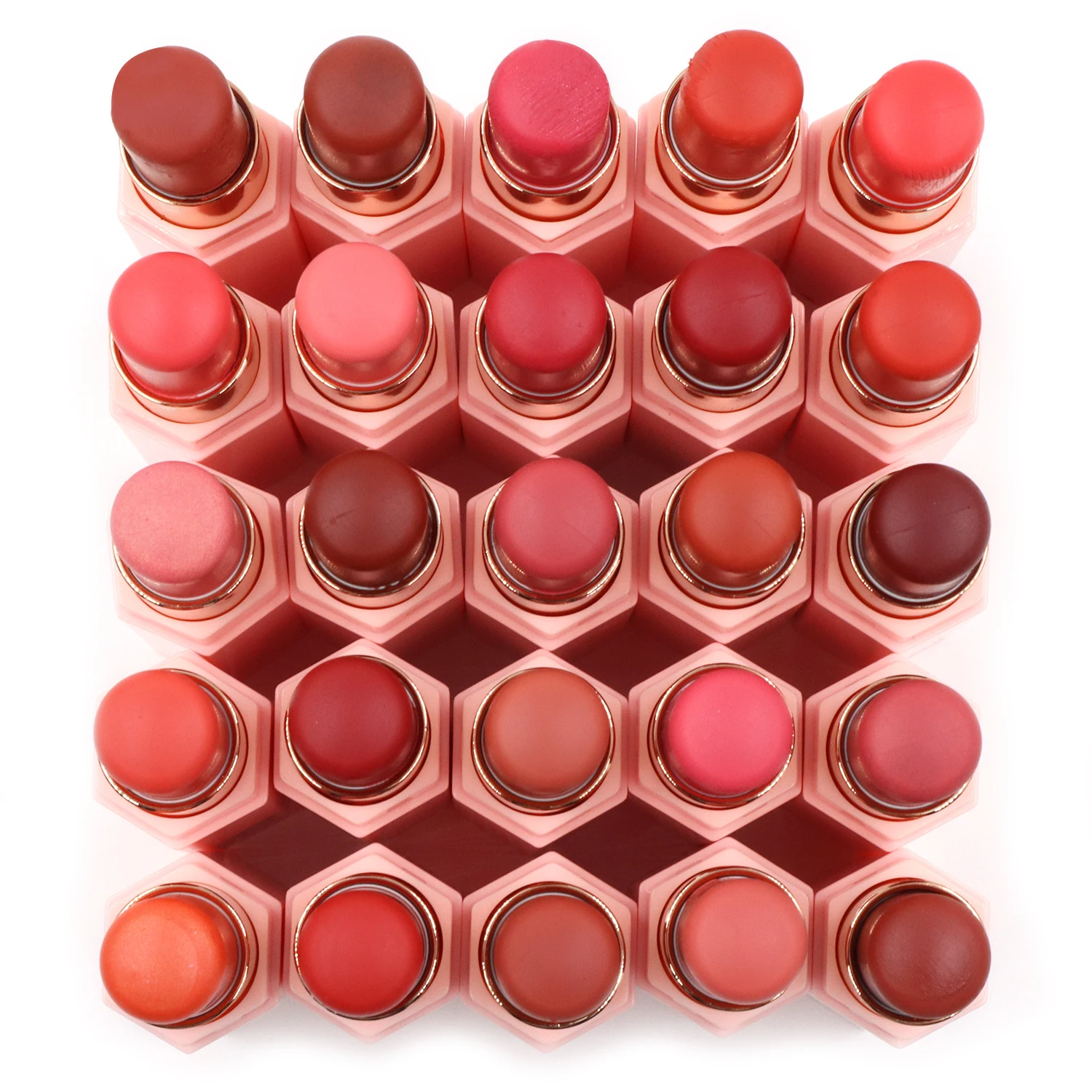 No Logo Long Lasting Cream Face Makeup Blusher High Pigment Creamy Blush Stick