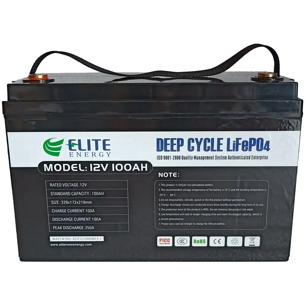 Elite liontron 12.8v 100ah lithium lifepo4 mit bms 12v deep cycle lithium ion battery 12v ion 12v100ah lithium battery