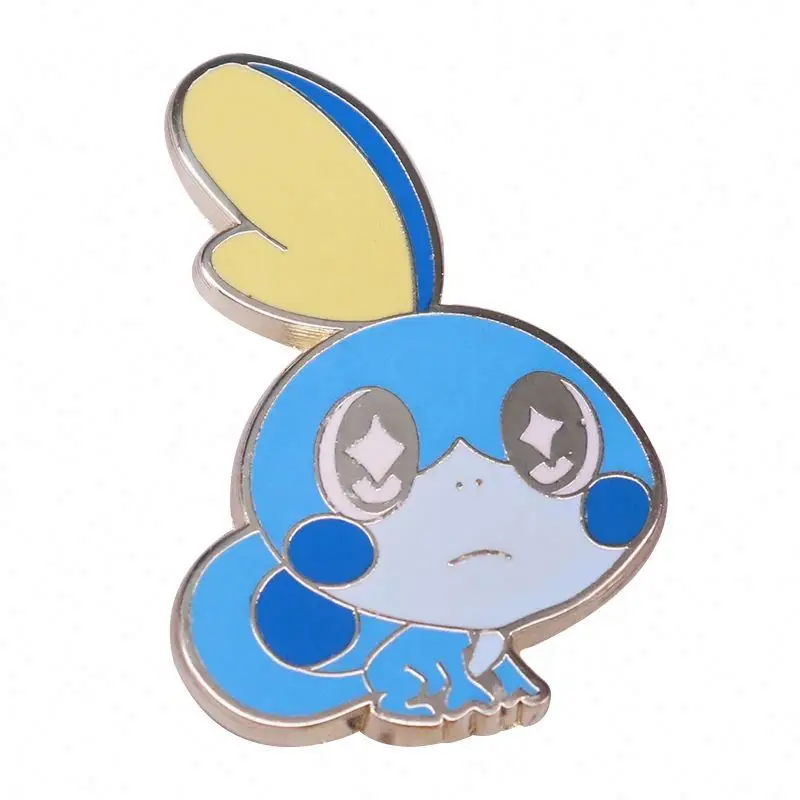 Cute Sobble Brooch Cartoon Sprite Badge For Sword And Shield Fans