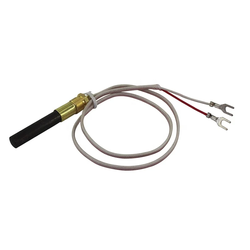 Hot Sale 36 inches Industrial Thermocouple Sensors Accessories Gas Fireplace Heater Accessories Temperature Sensor Thermopile