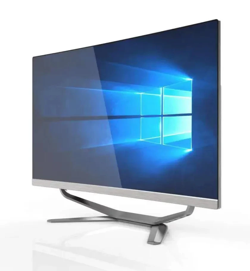 High End Desktop Computer 23.8 Inch I7 Desktop Touch Computer Screen Family Home Built Camera All in 1 Gaming Pc