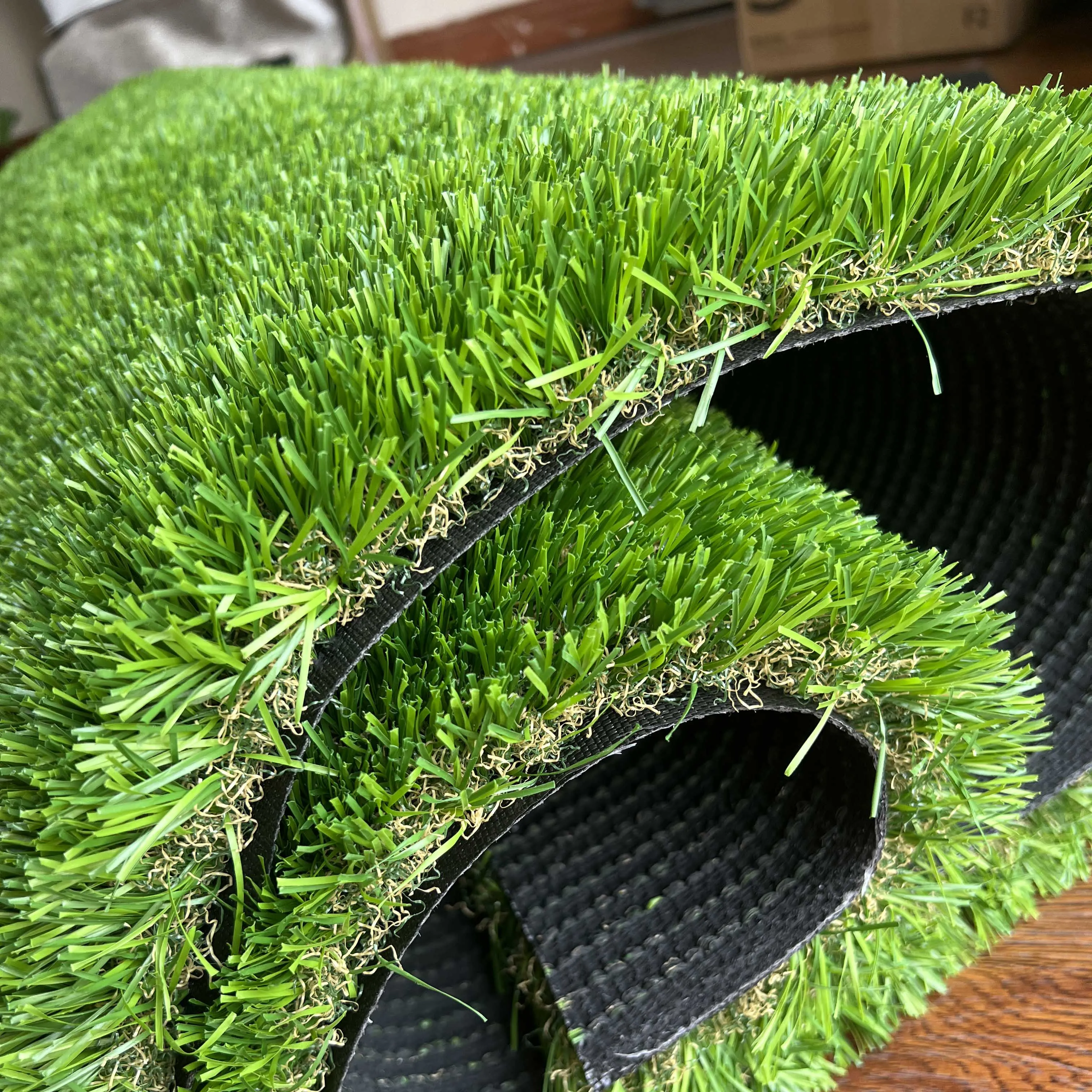 LFLPremium Synthetic Artificial Grass Turf 30mm Pile Height, High Density Fake Faux Grass Turf, Natural (1mx2m)
