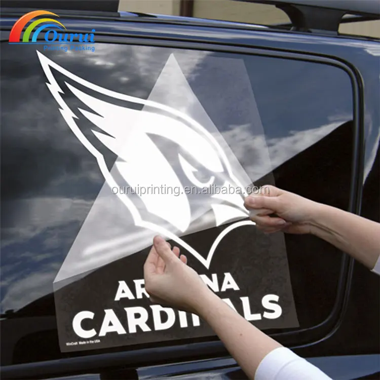 Customizable Disposable Waterproof Reverse Body Stickers for Cars with Custom Glue and Color Options