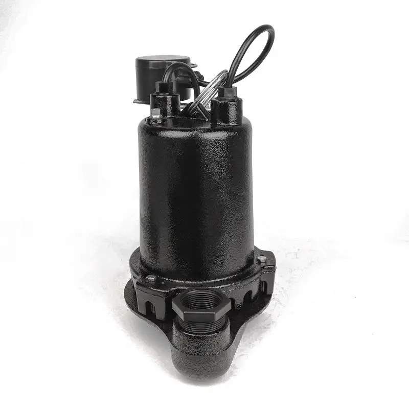 1hp Heavy Duty Cast Iron Construction Electrical Submersible Suction Pump