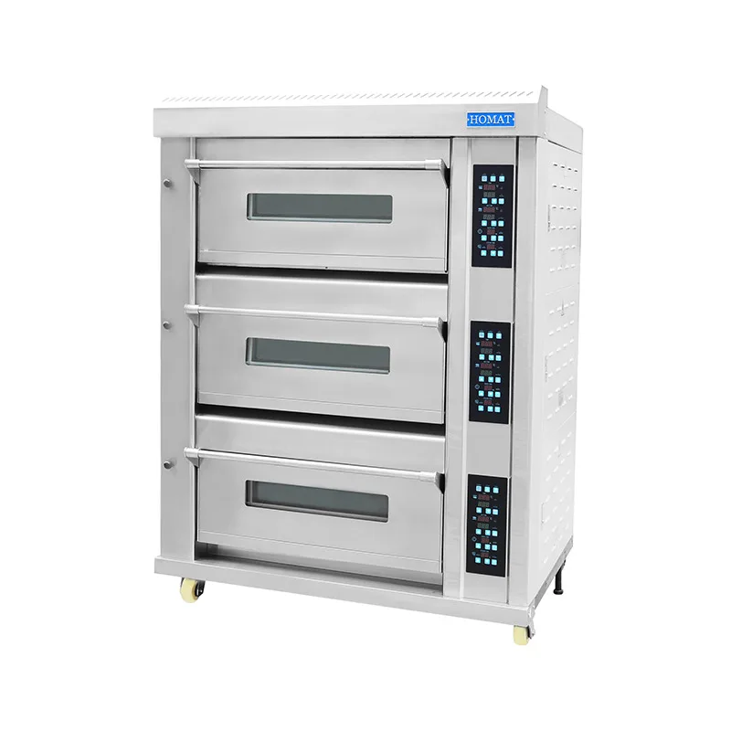 Gas Deck Oven for bread cake biscuit pizza