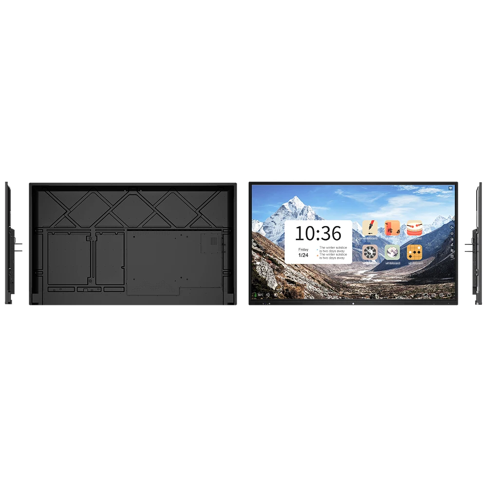 75 дюймов ЖК-панель smart tv низкая оптовая цена 4 + 32 ГБ высокое качество android s выставки образование