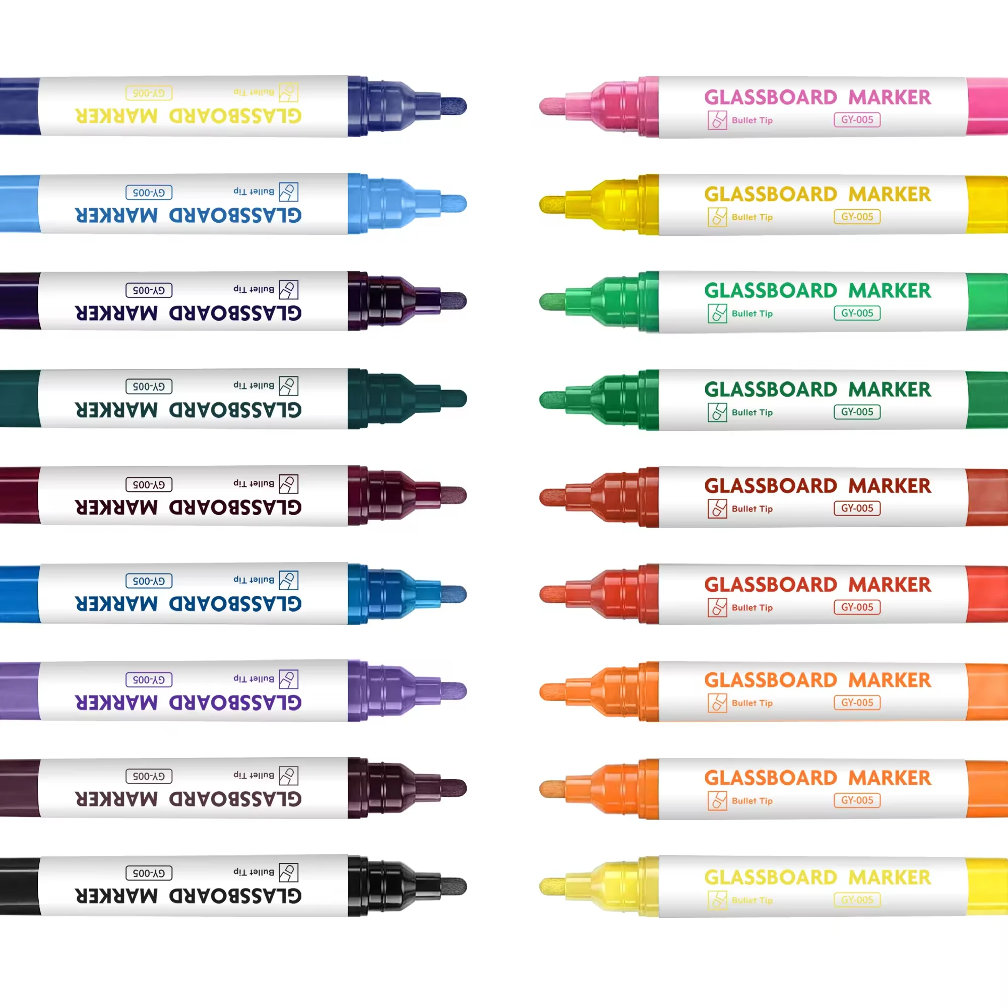 Wholesale Erasable Glassboard Marker Pens Dry Erase Markers colored White Board Markers For Writing