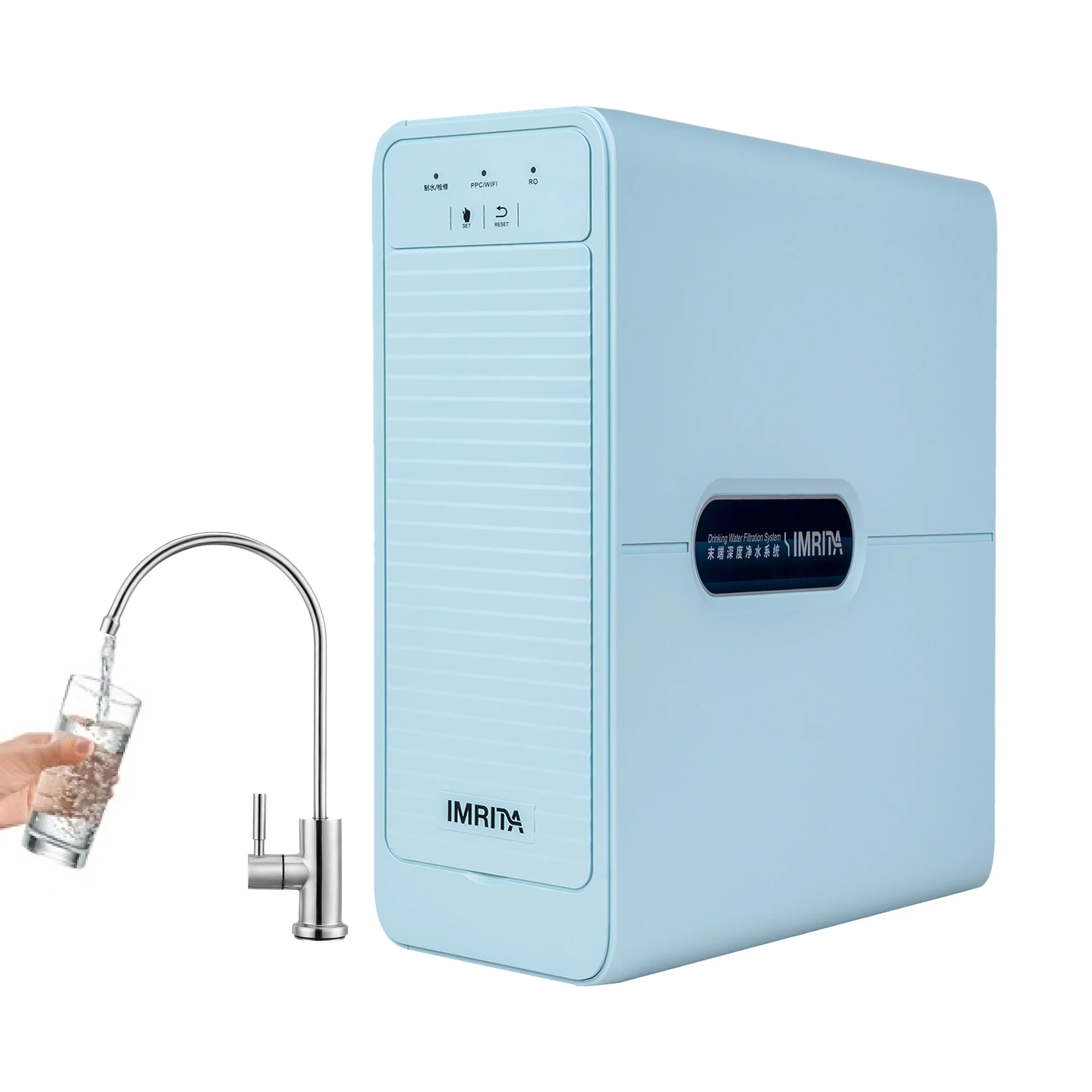 Water Purifier IMRITA RO 800GPD Gallon Quick Twist Super Taste Reverse Osmosis inversa System For Home