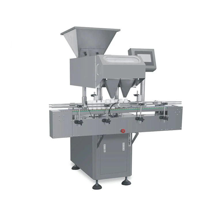 Suppliers Electronic Counter Gummy Softgel Capsule Pill Tablet Counting And Filling Machine Automatic Line