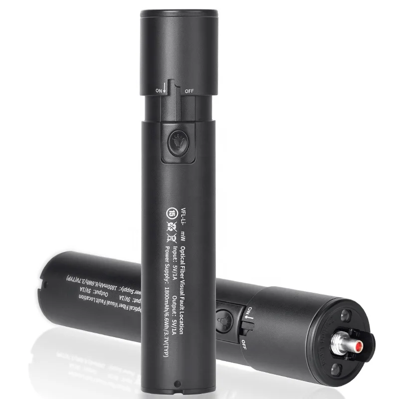 TFN 650nm Fiber Optic Tester Laser Light 20KM VFL Visual Fault Locator