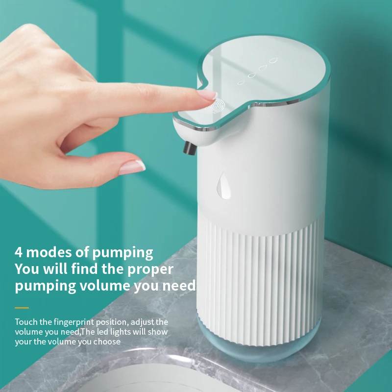 M10 Touchless Electric Smart Infrared Sensor Wall Mounted Hand Liquid Foam Pump Automatic Soap Dispenser Bathroom Household Use