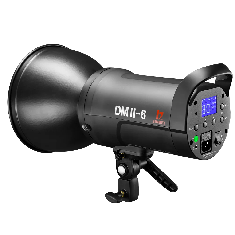 JINBEI DMII-6 600WS DIGITAL STUDIO FLASH (5500K)