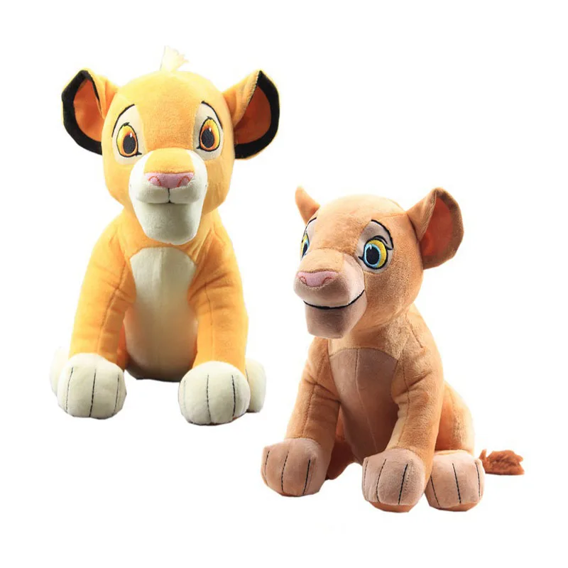 cute quality stuffed animal soft toy doll pillow doll lion Simba plush toy lion Nana gift children birthday gifts