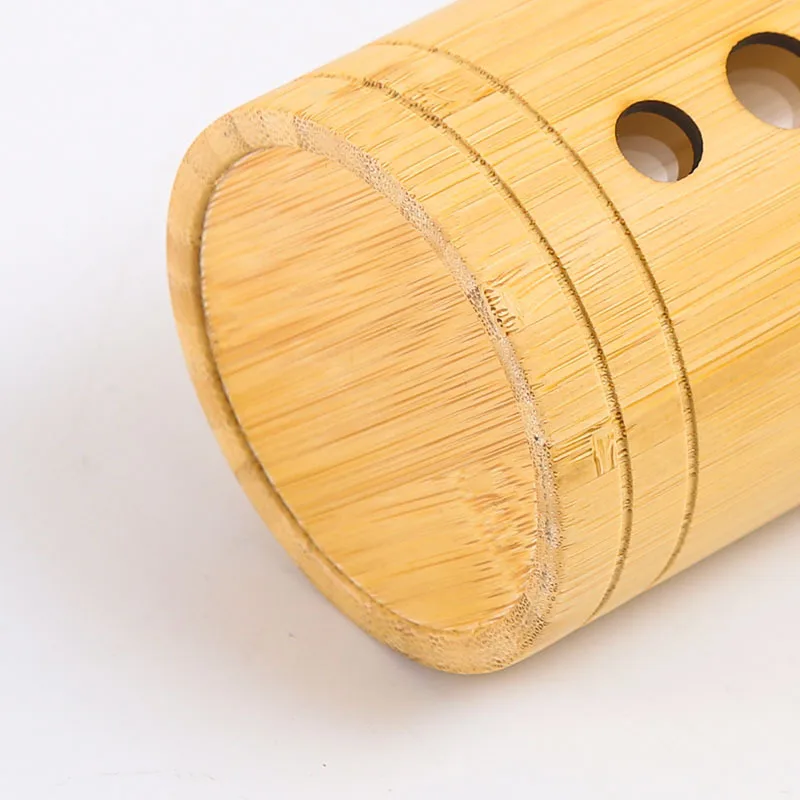 550ml  Laser Engraved Customized High Borosilicate Glass Sports Water Bottle with Portable Rope and Bamboo Exterior