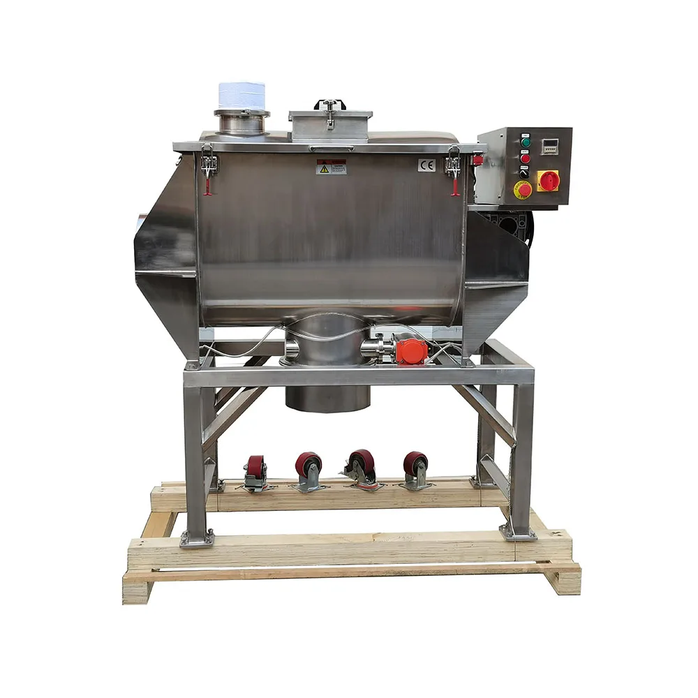 SS 304 Heavy Duty Rice Coffee Tea Powder Food Ribbon Blender Mixing Blending Machine