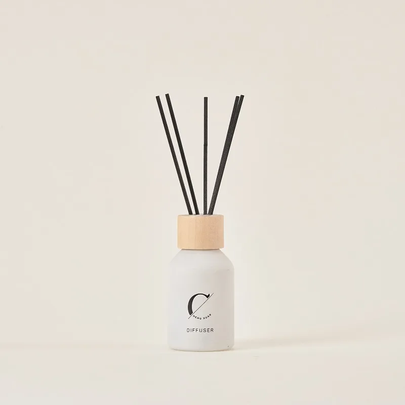 China Custom Made Reed Diffuser Bottle With Stick And Box Large Reed Diffuser Natural Aroma Reed Diffuser