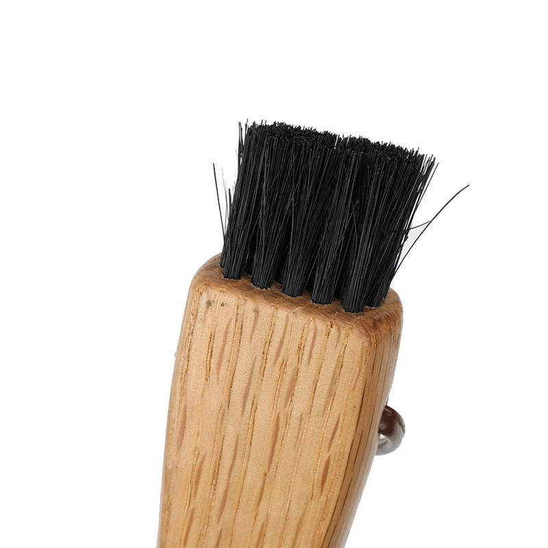 Factory Wholesale Custom Logo Shoehorn Shoe Spoon Long Handle Wooden Metal Shoe Horn for Men and Women