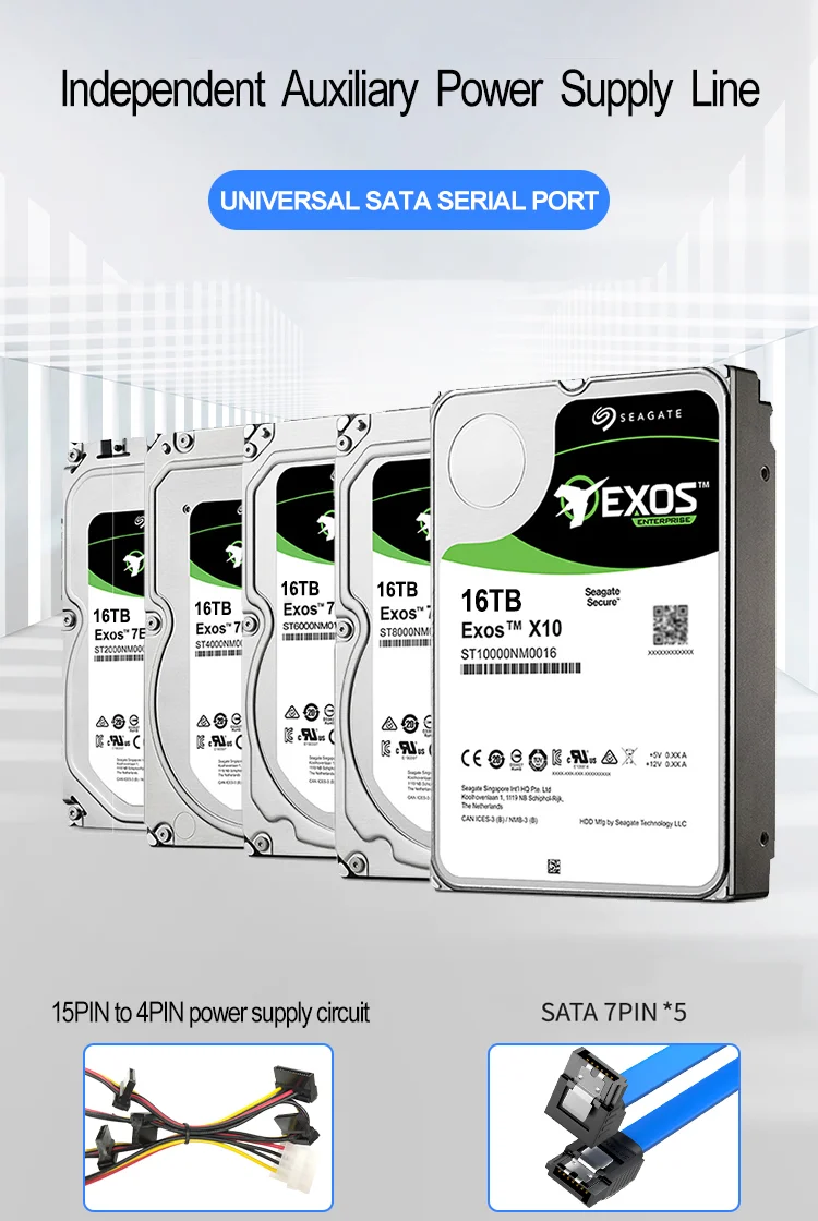 High Efficiency JMB585 Control Chip 6Gbps Expansion Card 5 Port PCIE to Sata3.0 Converter for HDD SSD