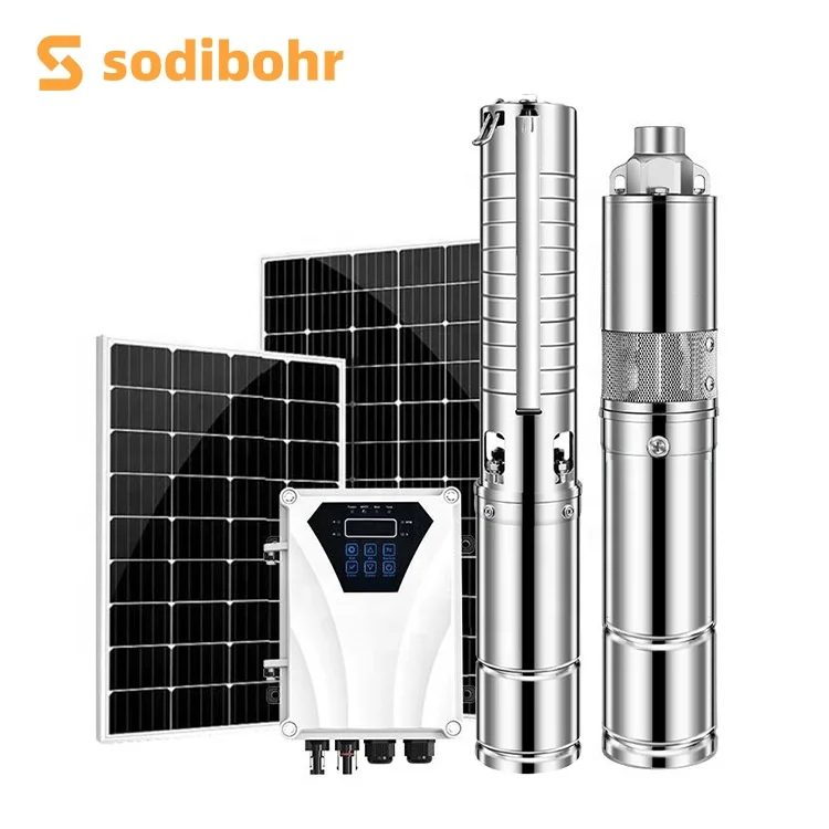 wholesaler factory price 2hp 4inch 6inch 12 volt submersible solar water pumps for agricultural irrigation