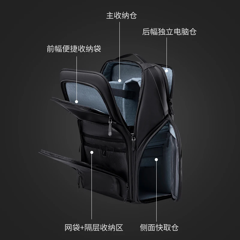 ARCTIC HUNTER Multifunction Large Capacity Smart Backpack for Business Travel Mens  Laptop  Back Pack Drone Camera Bag Mochila