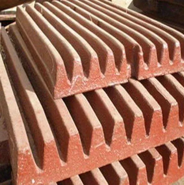 Stone Rock Machine Breaker Teeth Cheek Casting Jaw Crusher Liner Plate for crushers