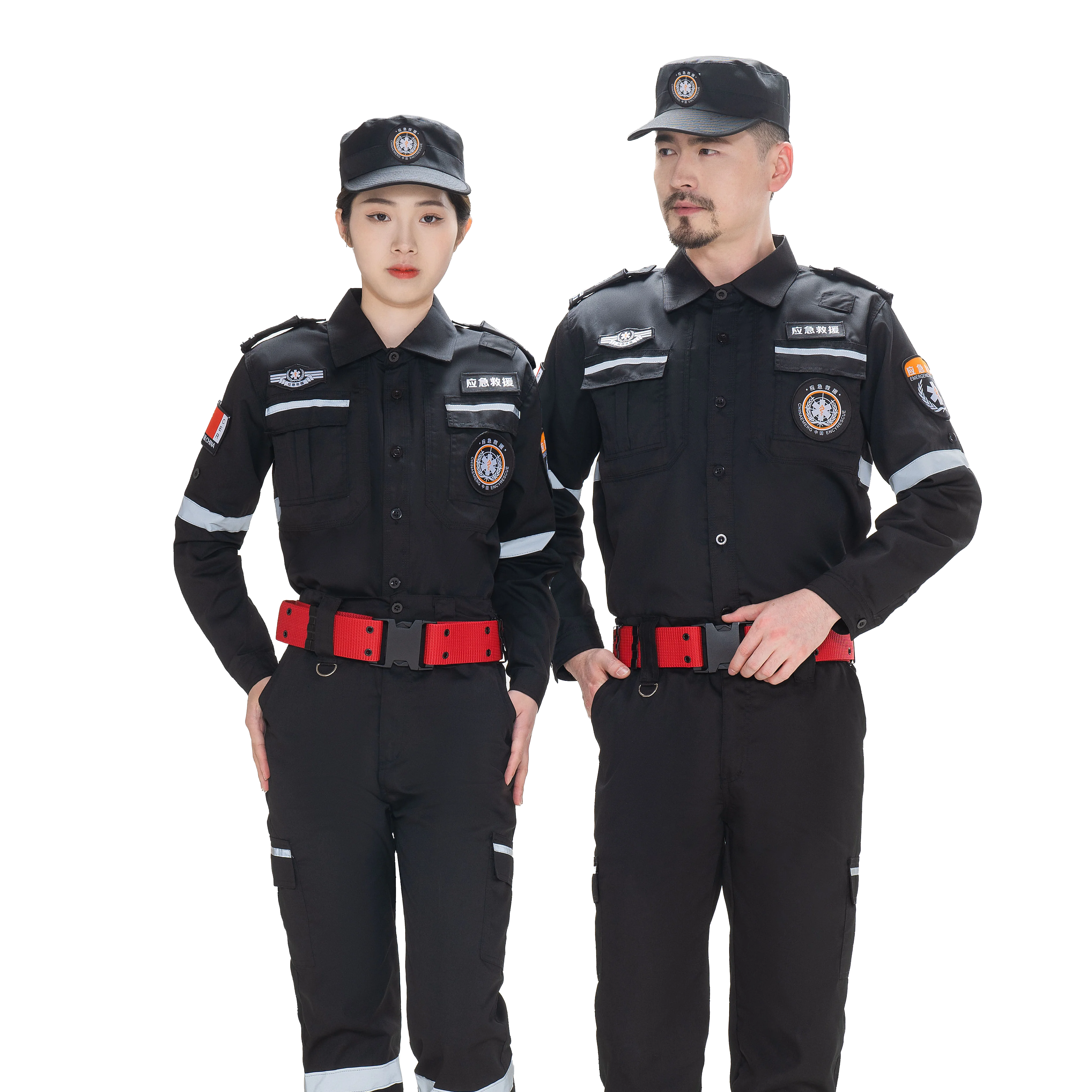 Long sleeve summer spring other uniforms Sale Winter Safety Officer Rescue Jacket Cleaning Workwear rescue uniform